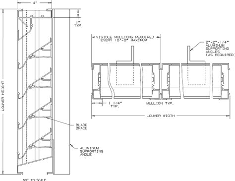 standard louver sizes sheet metal|louvers size in mm.